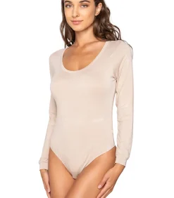 LUNA Stringbody met lange mouwen MICRO TOUCH COMFORT beige Online