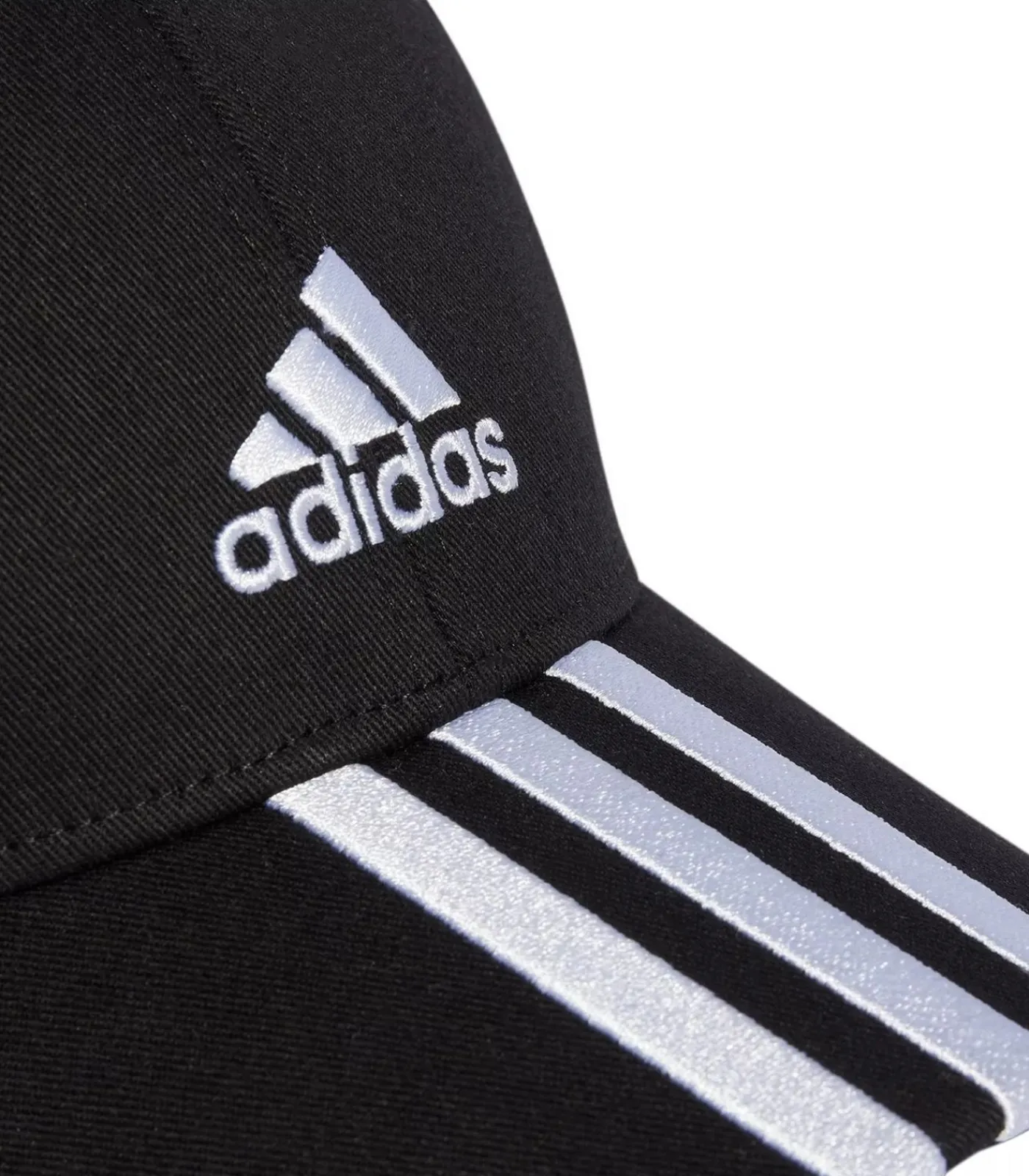 Adidas STRIPE - Baseball Pet - Zwart black Hot