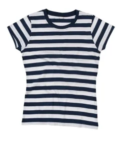 Mantis STRIPED - T-shirt - Marineblauw navyBlue Discount