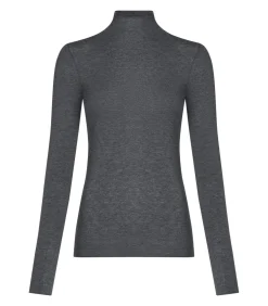 Hunkemöller super soft Turtleneck shirt met Cashmere gray Discount