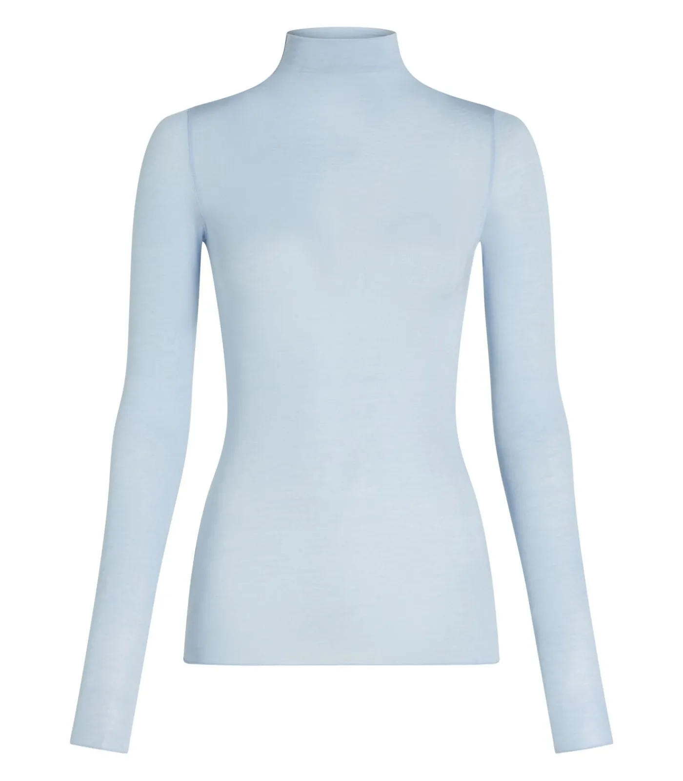 Hunkemöller super soft Turtleneck shirt met Cashmere blue Sale