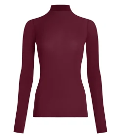 Hunkemöller super soft Turtleneck shirt met Cashmere purple Hot