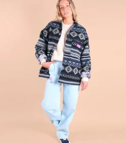 Oxbow Surchemise réversible vintage REVO darkGrey Online