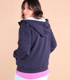 Oxbow Sweat capuche doublé sherpa SWIPS navyBlue Online