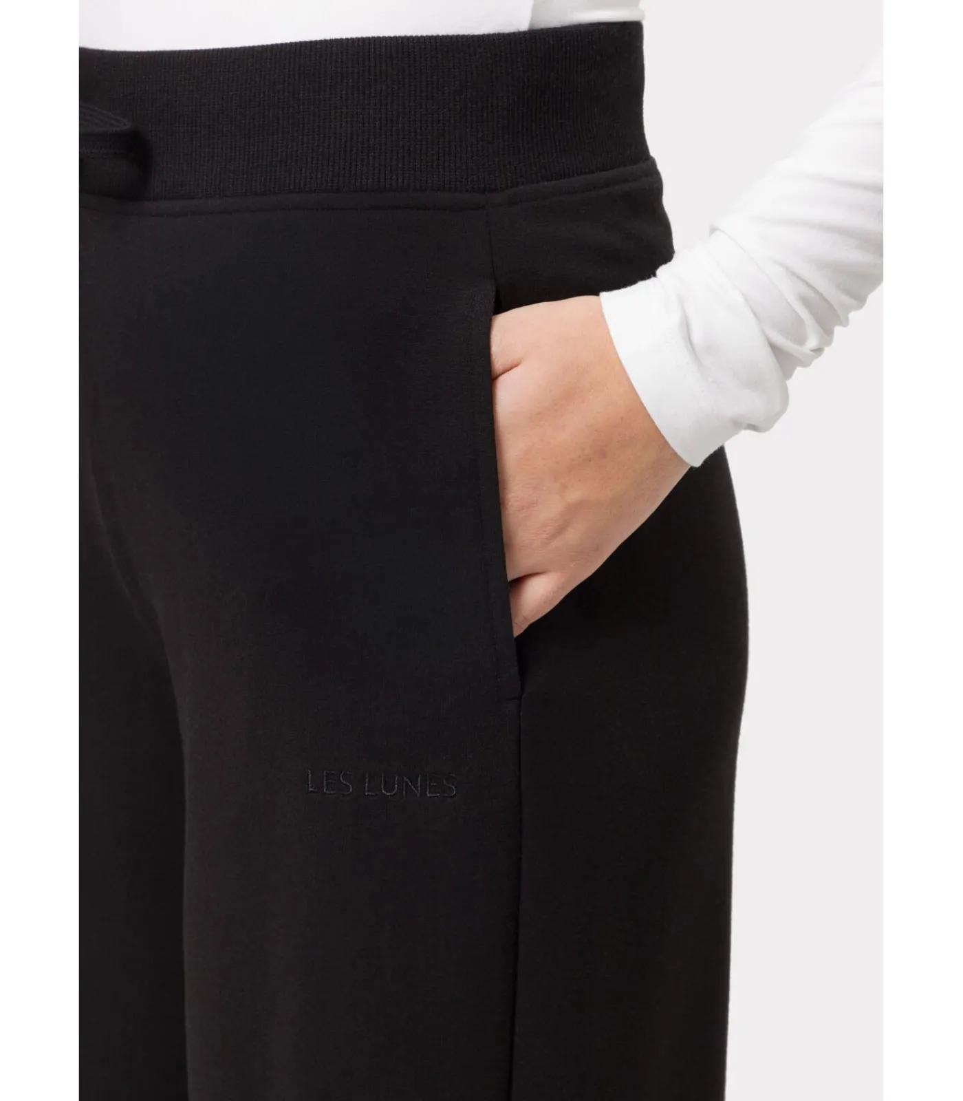 Les Lunes Sweatbroek “Bonniee Pants” black Sale