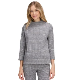 Betty Barclay Sweatshirt gray/beige Discount