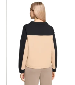 Betty Barclay Sweatshirt creme/black Sale