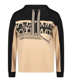 Betty Barclay Sweatshirt creme/black Sale
