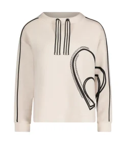 Betty Barclay Sweatshirt white/black Discount