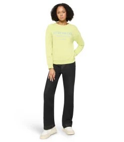 Cartoon Sweatshirt yellow/blue Clearance