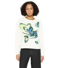 Cartoon Sweatshirt green Hot