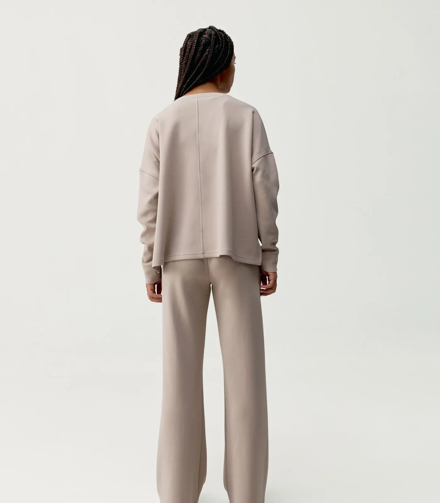 Born Living Yoga Sweatshirt Iniya lightBrown Outlet