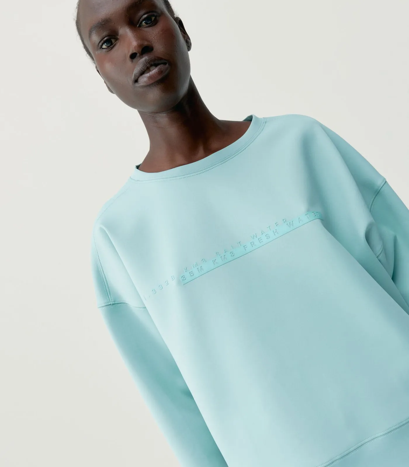 Born Living Yoga Sweatshirt Maia mintGreen Best