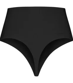 Bye Bra Taille Controle String black Discount