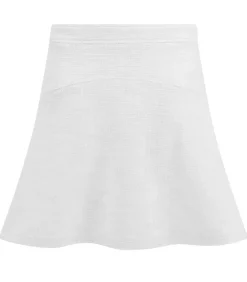GUESS Tamara Flare Tweed Skirt white Clearance