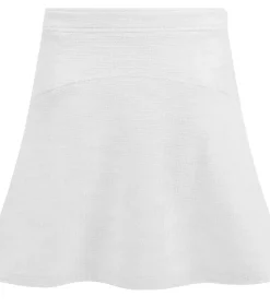 GUESS Tamara Flare Tweed Skirt white Clearance
