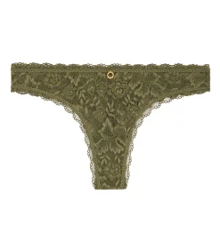 Aubade Tanga Rosessence green Outlet