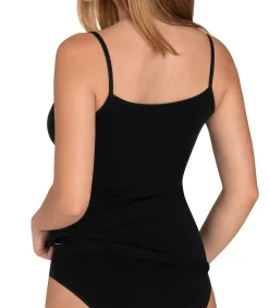 LISCA Tanktop met dunne bandjes Kaia black New