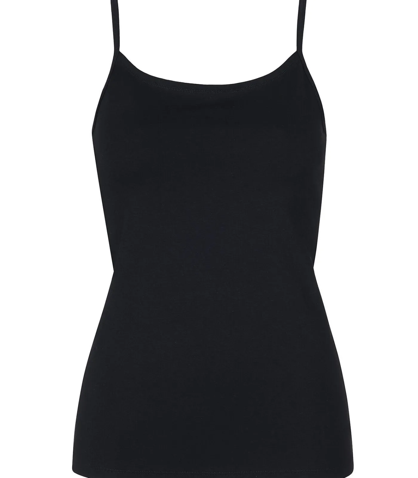 LISCA Tanktop met dunne bandjes Kaia black New