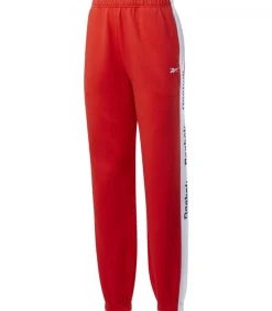Reebok TE LINEAR - Joggingbroek - Rood red Online