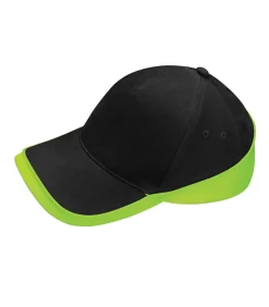 Beechfield TEAMWEAR COMPETITION - Baseball Pet - Zwart Lak blackPatent Clearance