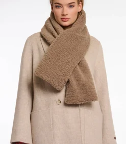 Rino&Pelle Teddy sjaal Toffee OS brown Outlet