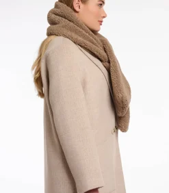 Rino&Pelle Teddy sjaal Toffee OS brown Outlet