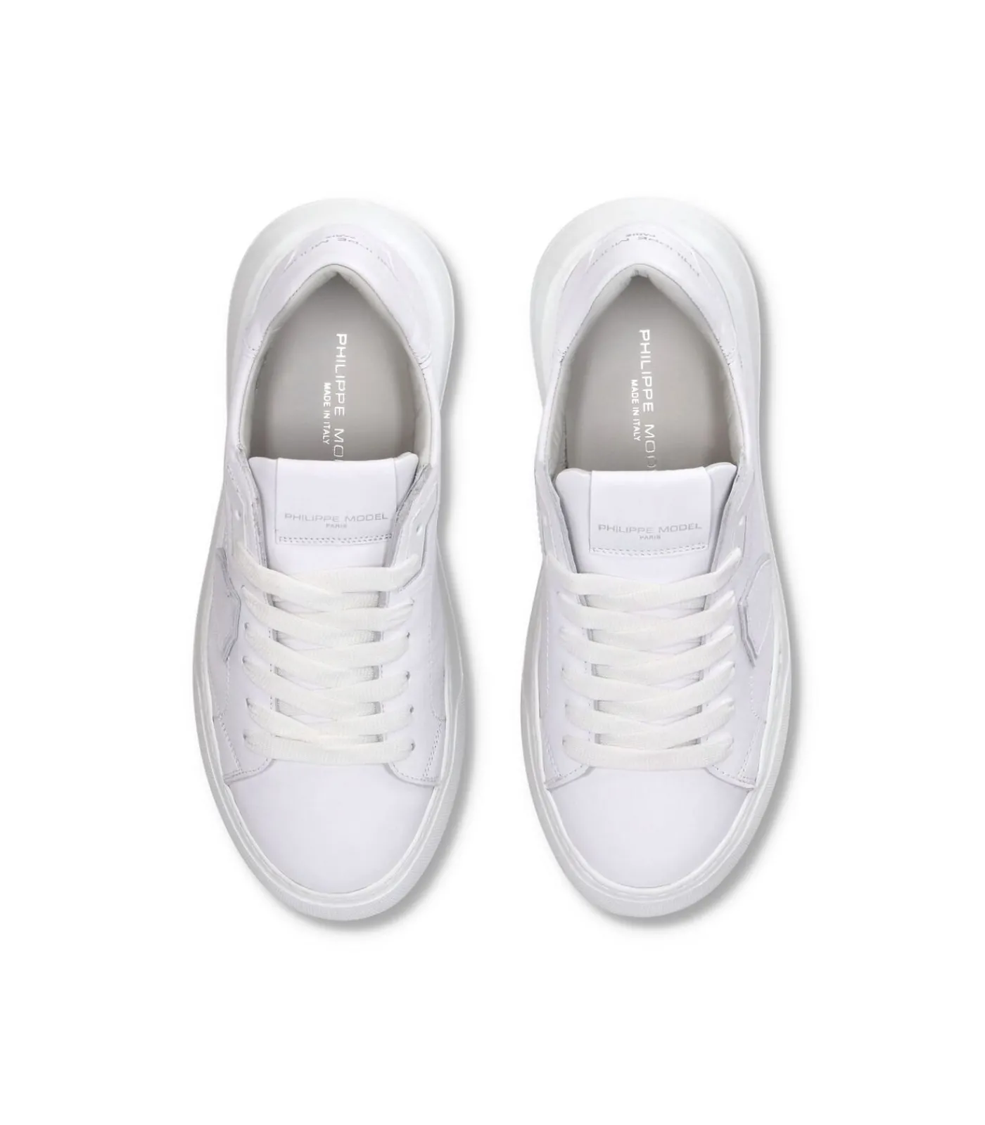 PHILIPPE MODEL Temple Tennissneakers white