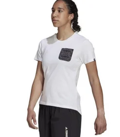 Adidas TERREX - T-shirt - Wit white Online