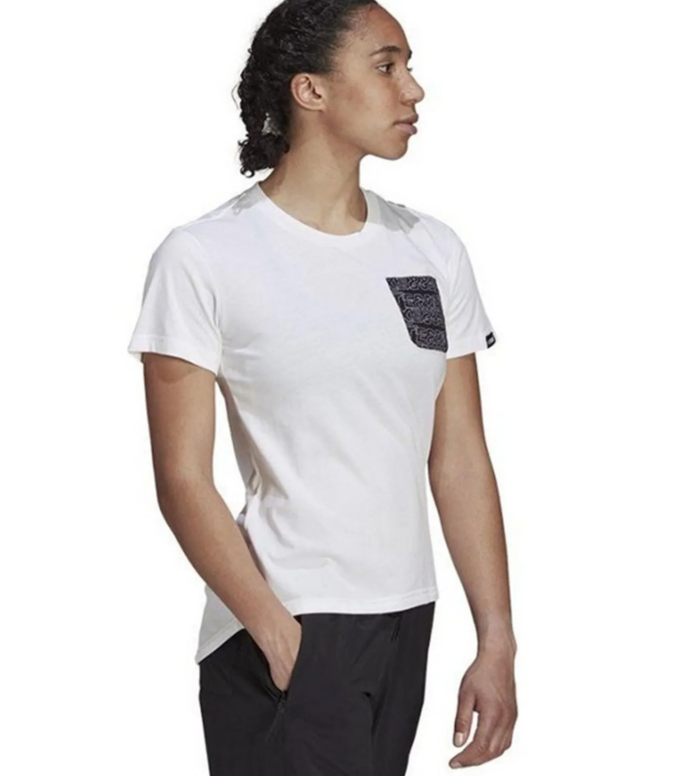 Adidas TERREX - T-shirt - Wit white Online