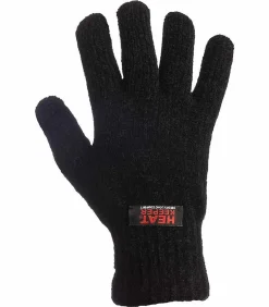 Heatkeeper Thermo Handschoenen Dames Chenille Zwart black Sale