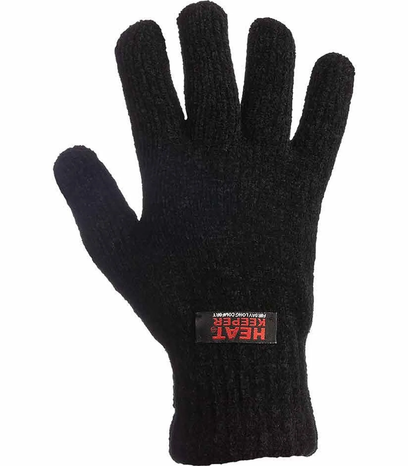 Heatkeeper Thermo Handschoenen Dames Chenille Zwart black Sale