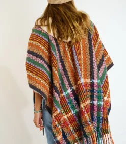 Banana Moon THURZA BIGBEAR Multicolour Poncho multicolor Outlet
