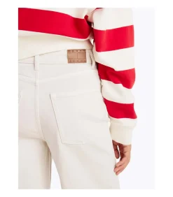 Tommy Jeans Tjw Ecru Wide Leg white Sale