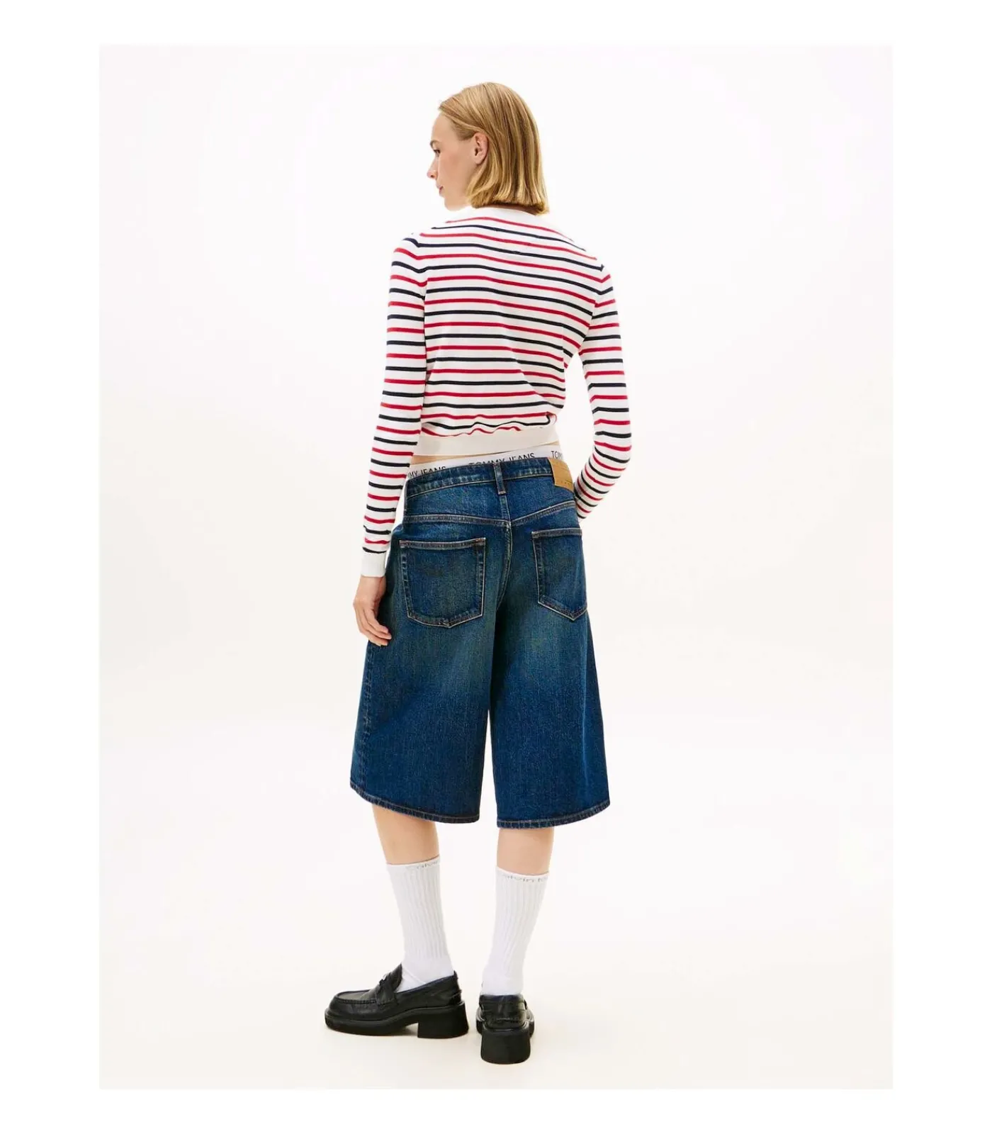 Tommy Jeans Tjw Essential Crew N white Discount