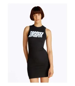 Tommy Jeans Tjw Tj Bubble Tank D black Sale