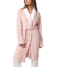 ADMAS Toga Luxury Leaves pink Discount