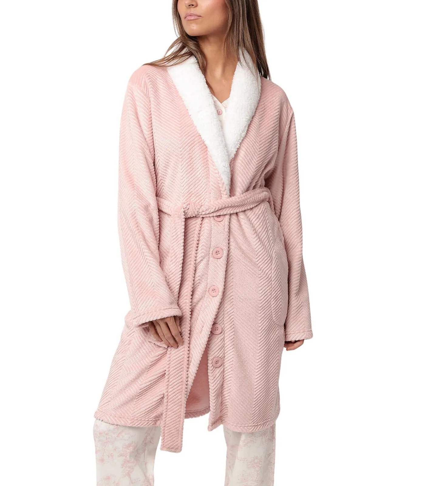 ADMAS Toga Luxury Leaves pink Discount