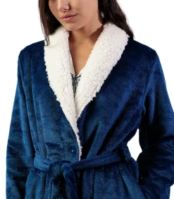 ADMAS Toga Luxury Leaves blue Sale