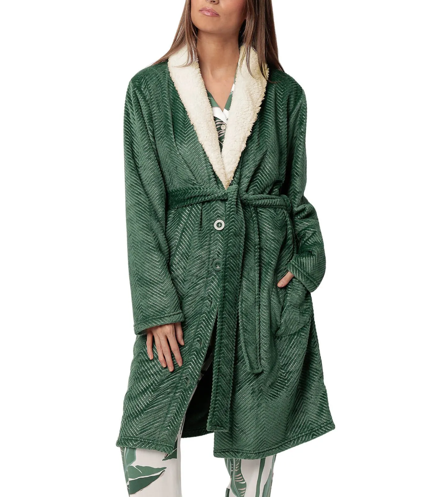 ADMAS Toga Luxury Leaves green New