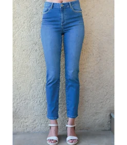 BLEU D'AZUR TOMMY - BLAUWE SPIJKERBROEK blue Online