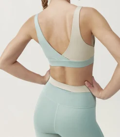 Born Living Yoga Top Duo blueSky New