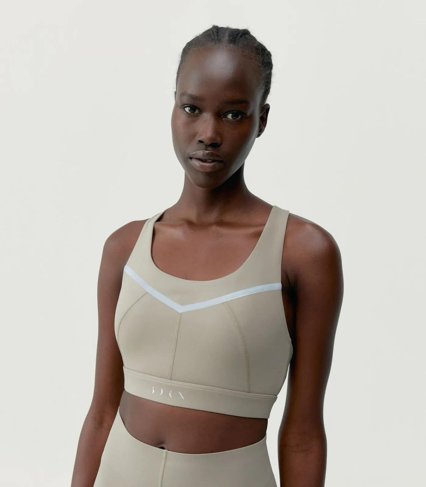 Born Living Yoga Top Luna lightGreen Hot