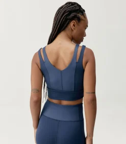 Born Living Yoga Top Maan navyBlue Online
