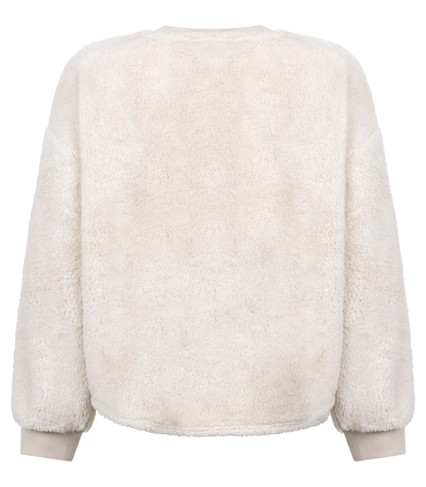 Hunkemöller Top met lange mouwen Fluffy Fleece beige Hot