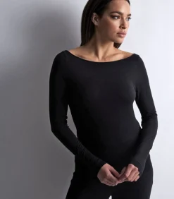 Aubade Top met lange mouwen Night Crush black New