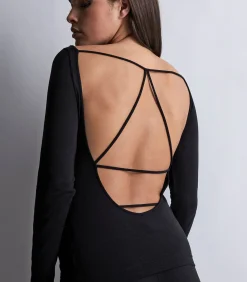 Aubade Top met lange mouwen Night Crush black New
