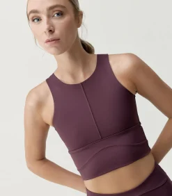 Born Living Yoga Top Saori bordeaux Outlet