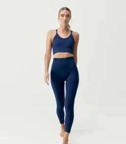 Born Living Yoga Top Sarvan navyBlue Hot