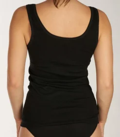 SCHIESSER Topje 2 pack Cotton Essentials black Hot